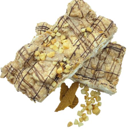 Caramel Macadamia Biscoff Road White 200g